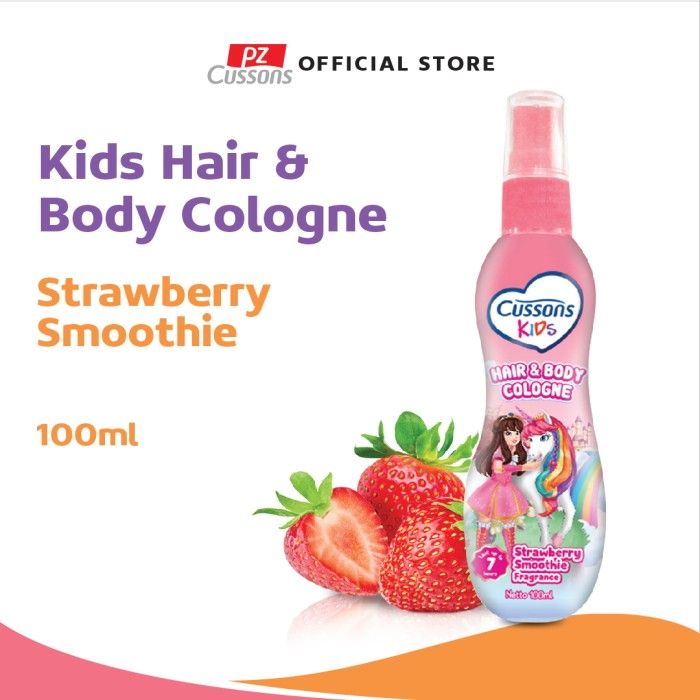 Cussons Kids Hair & Body Cologne Strawberry 100ml - 1