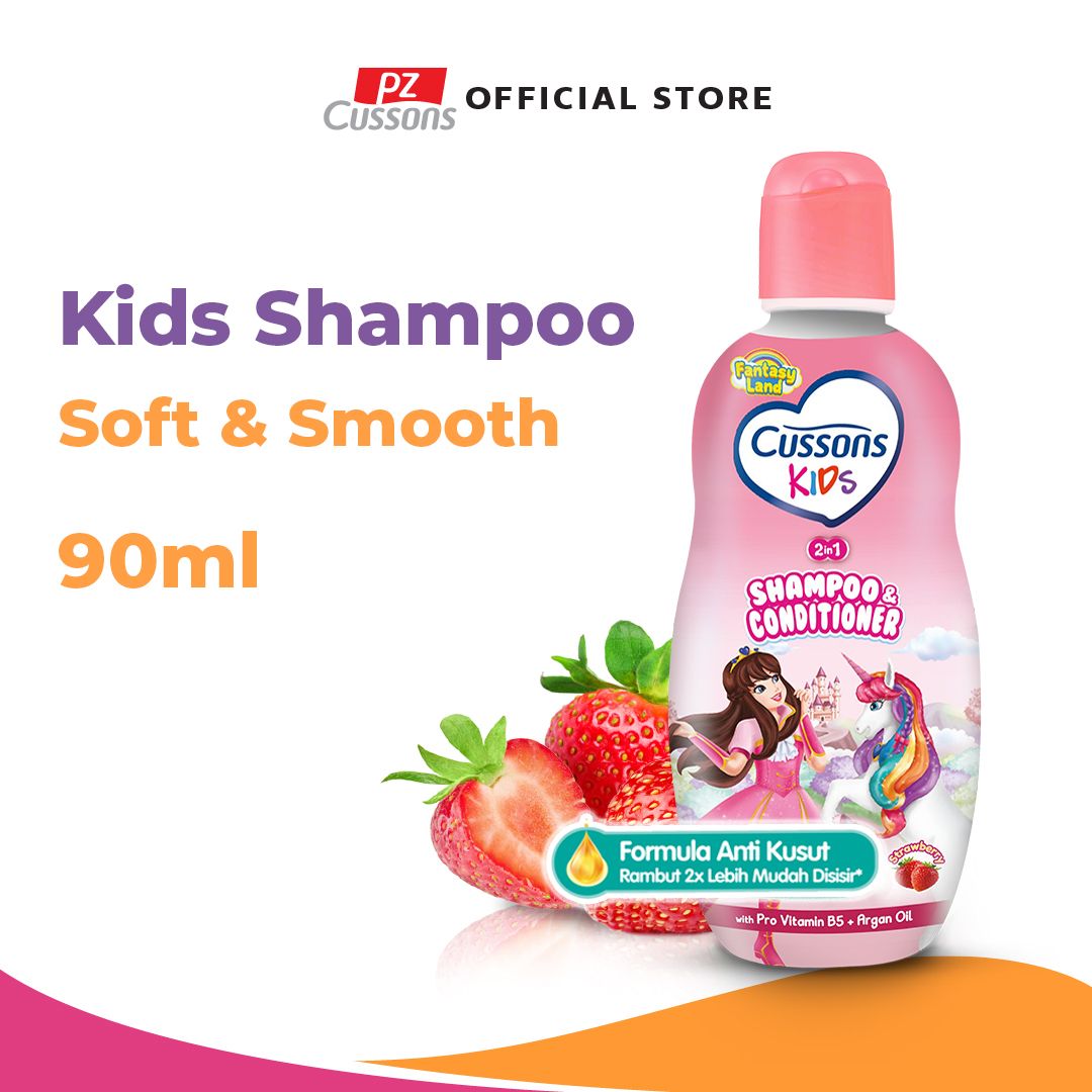 Cussons Kids Shampoo Unicorn Soft & Smooth - Sampo Anak 90ml - 1