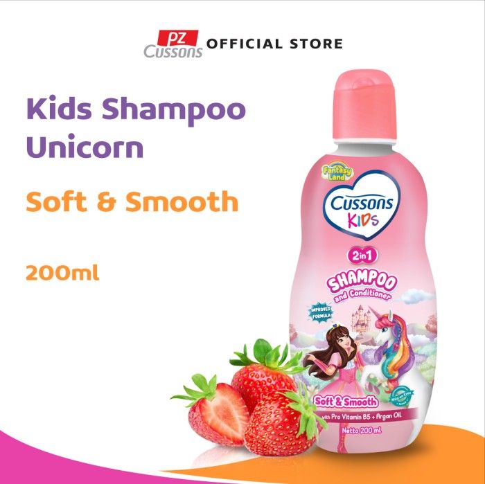 Cussons Kids Shampoo Unicorn Soft & Smooth Shampoo 200ml - 1