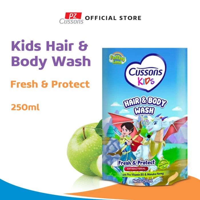 Cussons Kids Body Wash Dragon Fresh & Protect 250ml - 1