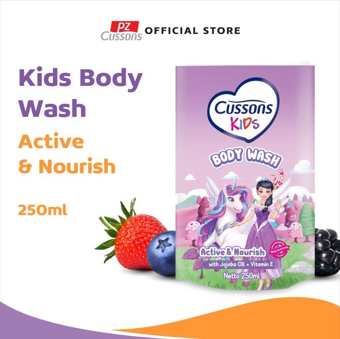 Cussons Kids Body Wash Active & Nourish 250ml - 1