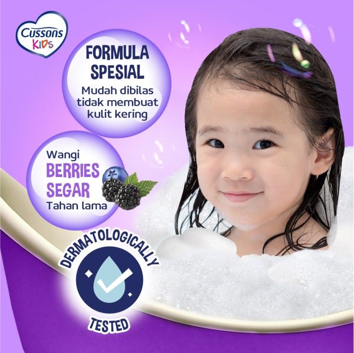 Cussons Kids Body Wash Purple Unicorn Active & Nourish 280ml - 2