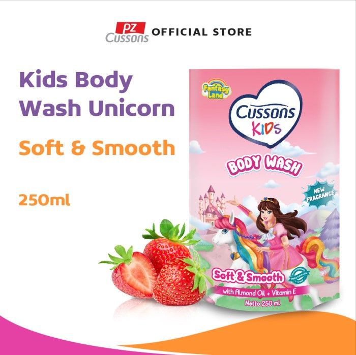 Cussons Kids Body Wash Unicorn Soft & Smooth 250ml - 1