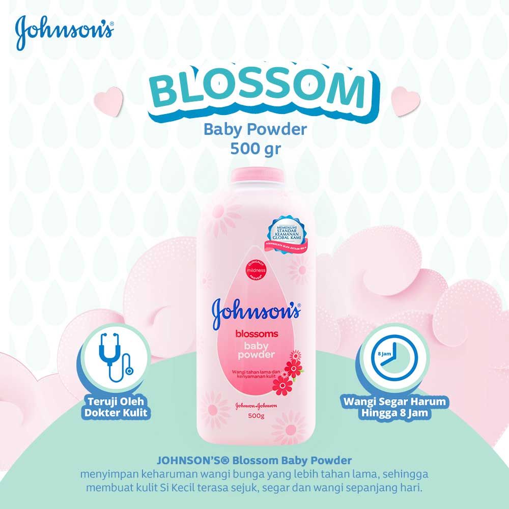 JOHNSON'S Blossom Powder 500gr - 2