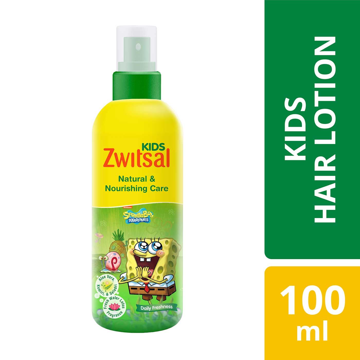 Zwitsal Kids Hair Lotion Natural And Nourisihing 100ml - 1