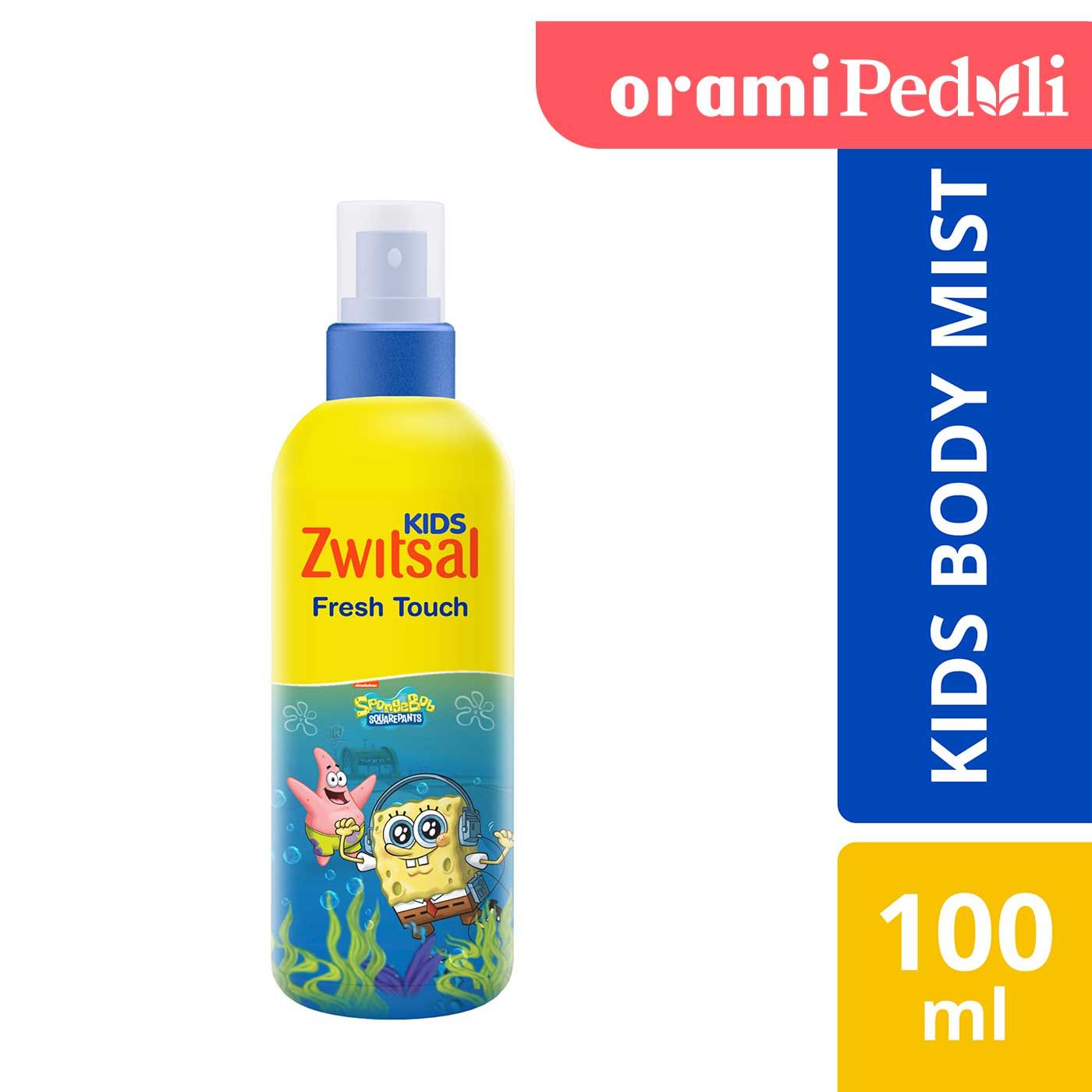 Zwitsal Kids Body Mist Fresh Touch 100ml - 1