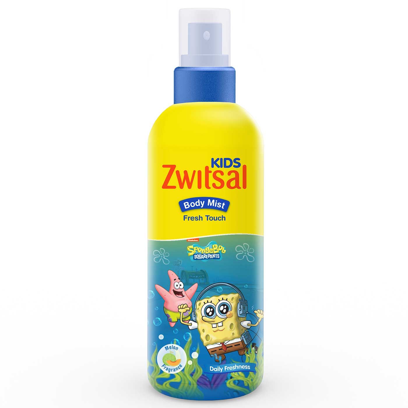 Zwitsal Kids Body Mist Fresh Touch 100ml - 3