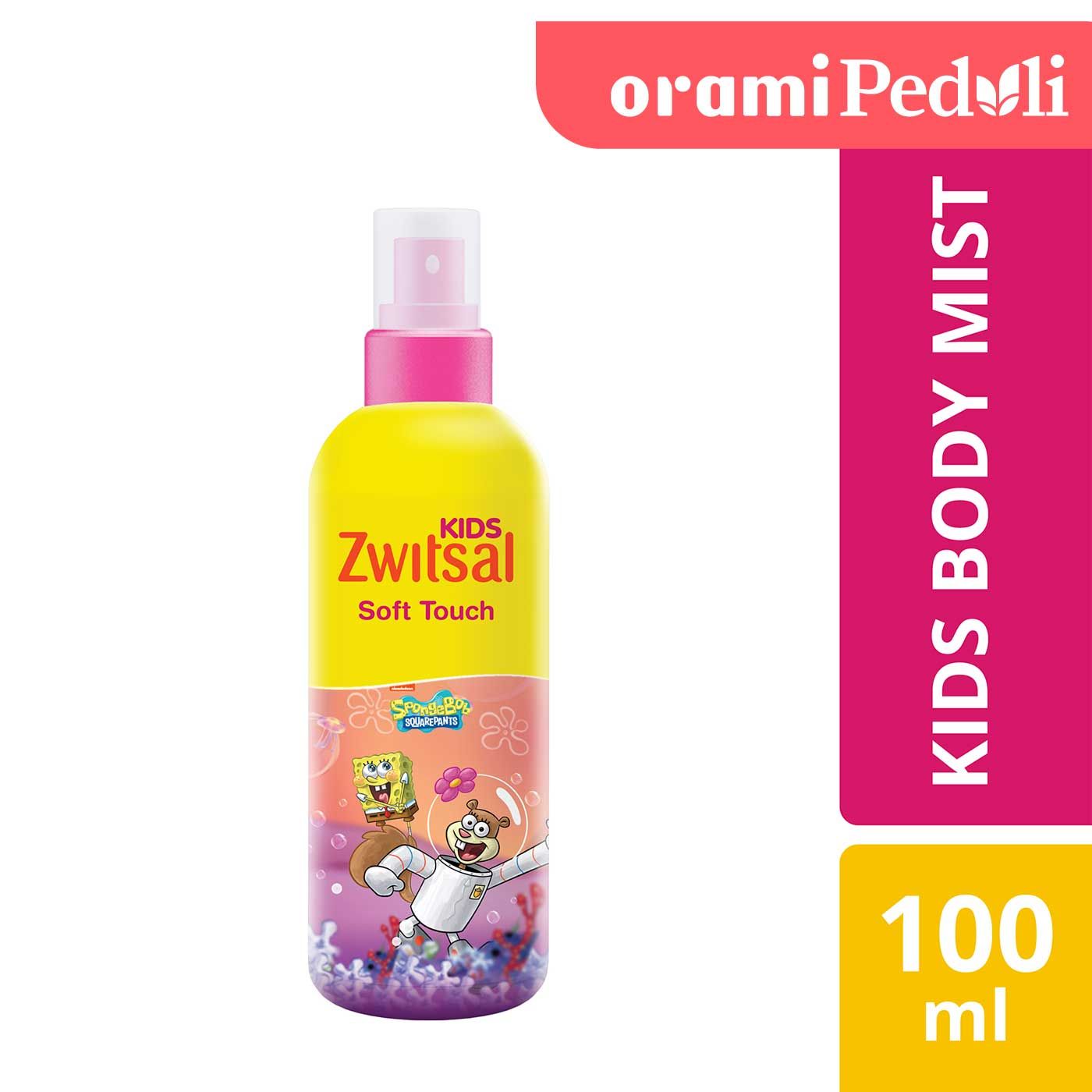 Zwitsal Kids Body Mist Soft Touch 100ml - 1