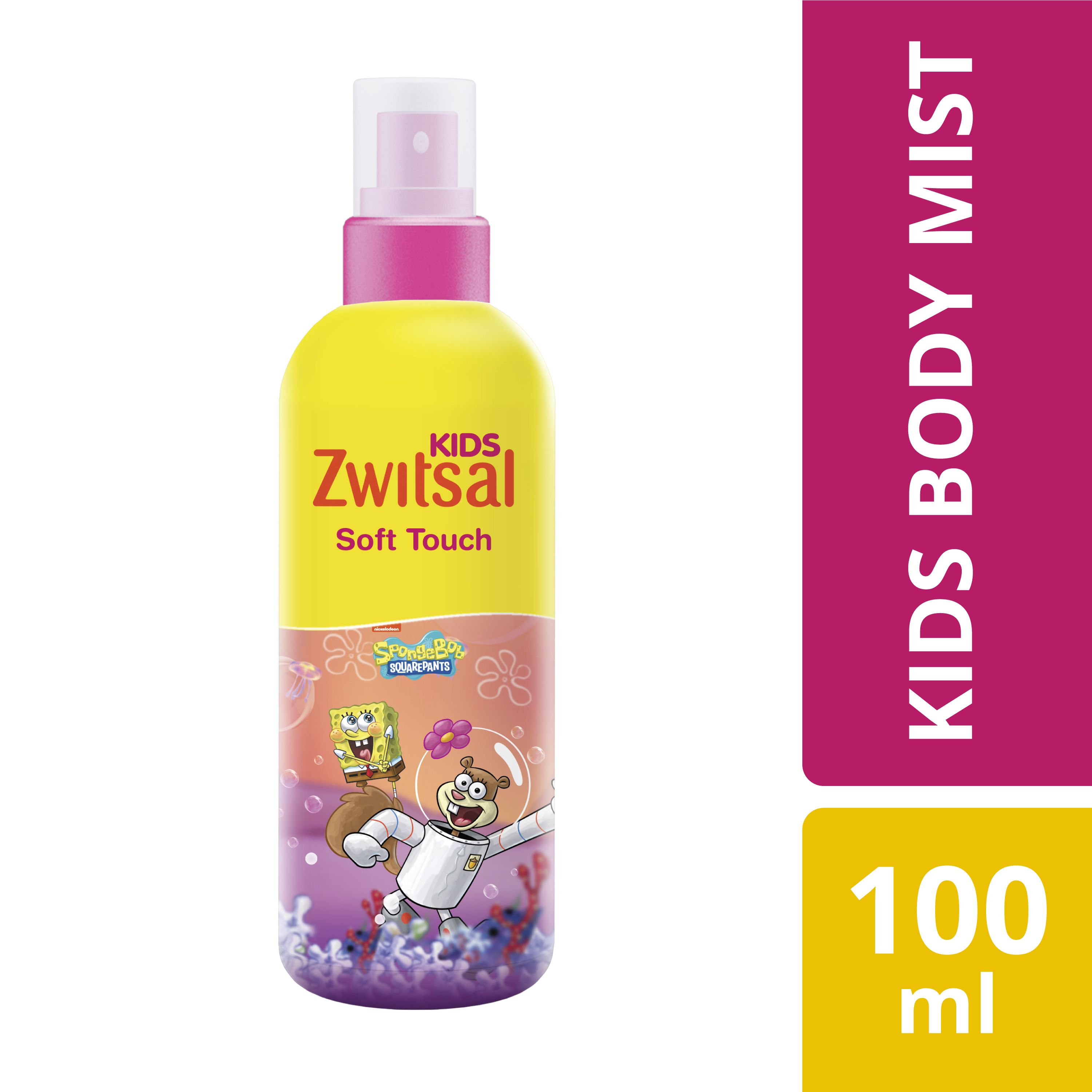 Zwitsal Kids Body Mist Soft Touch 100ml - 2