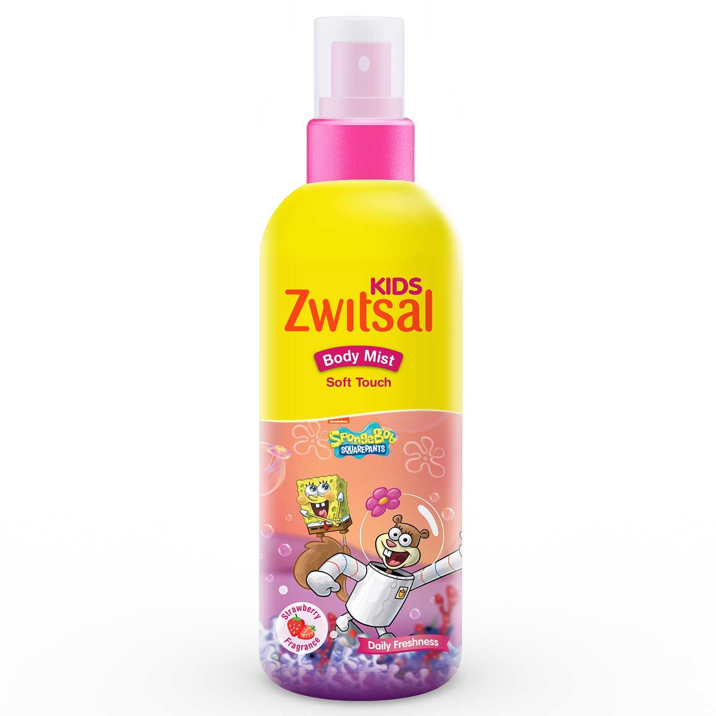 Zwitsal Kids Body Mist Soft Touch 100ml - 3