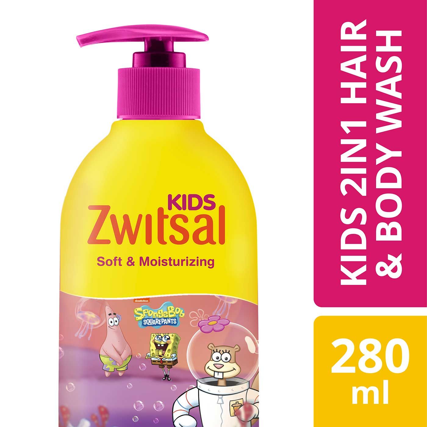 Zwitsal Kids 2 In 1 Sabun Mandi Cair Anak Soft And Moisturizing 280ml - 2