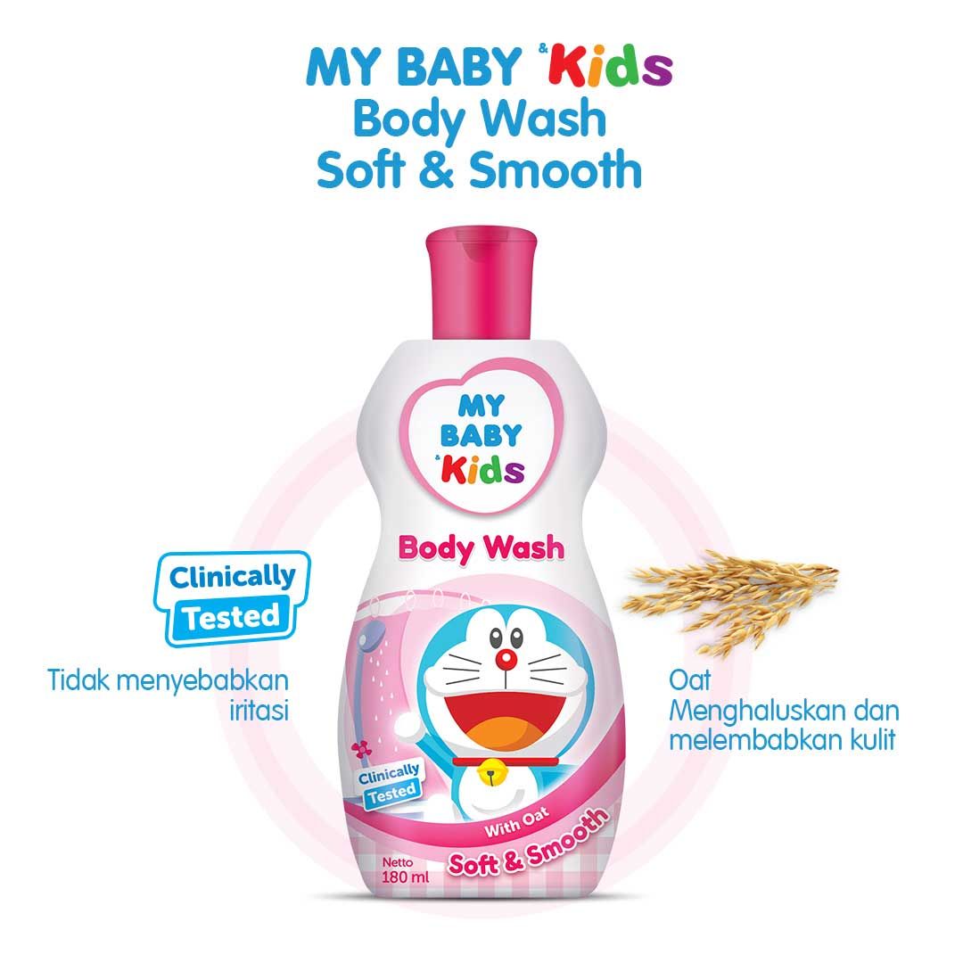 My Baby Kids Bodywash 180ML-Pink - 2