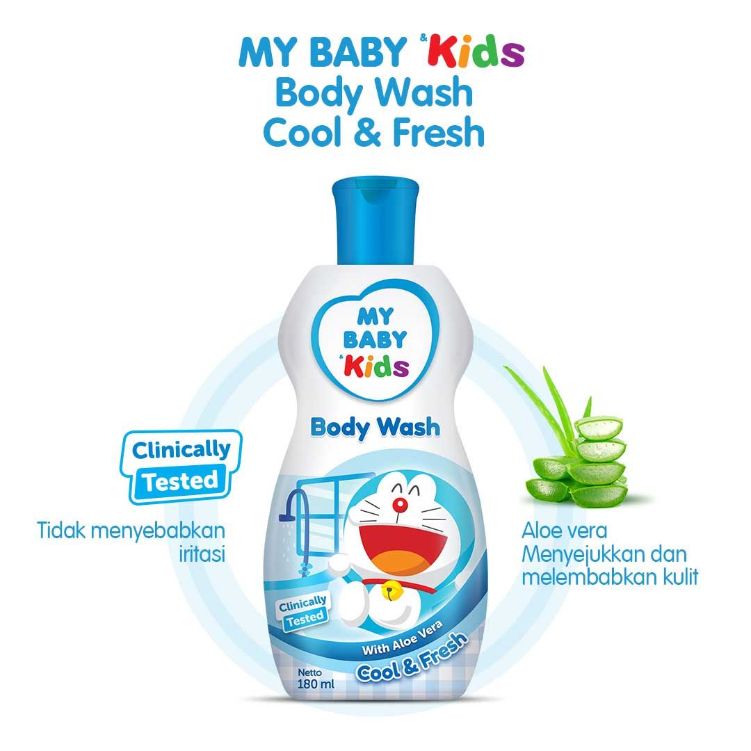 My Baby Kids Bodywash 180ML-Blue - 2