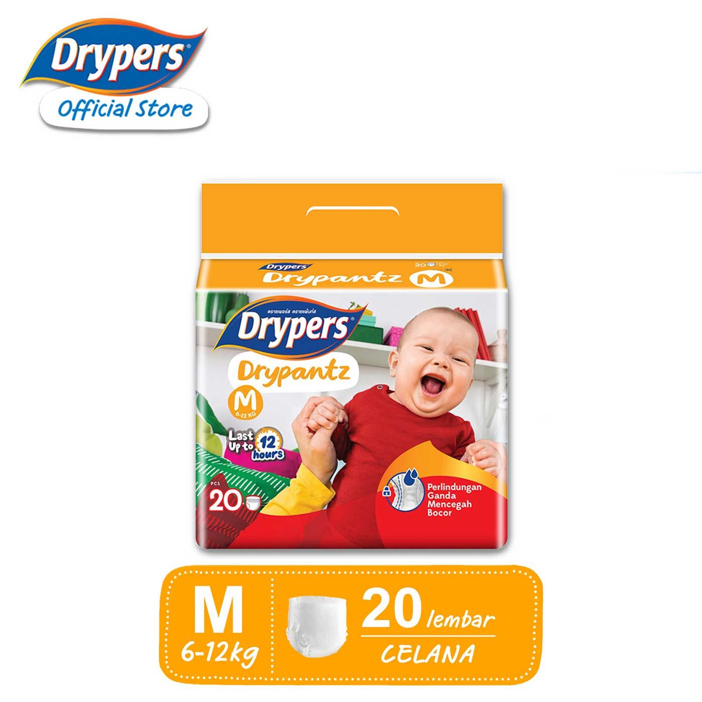 Drypers Drypantz Celana Popok -  M 20 - 1