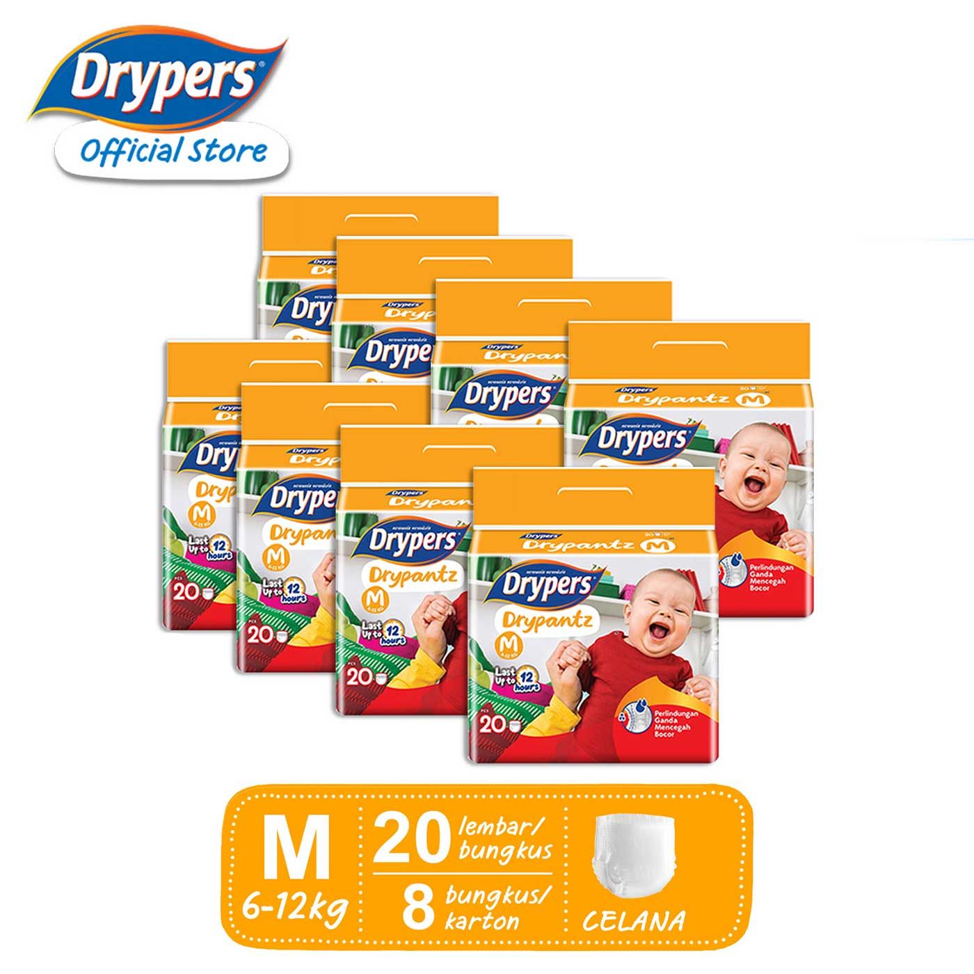 Drypers Drypantz Celana Popok -  M 20 - 2