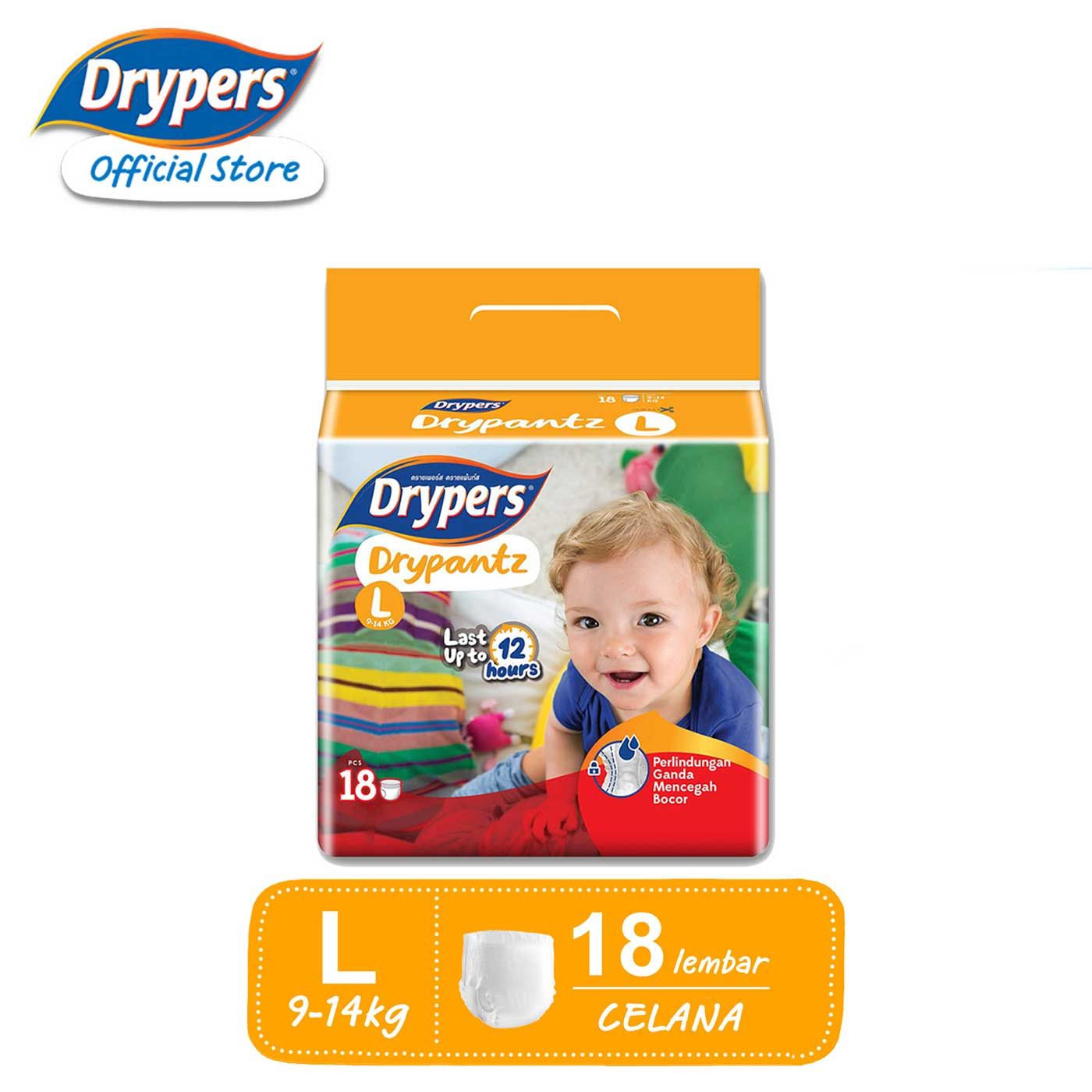 Drypers Drypantz Celana Popok - L 18 - 1
