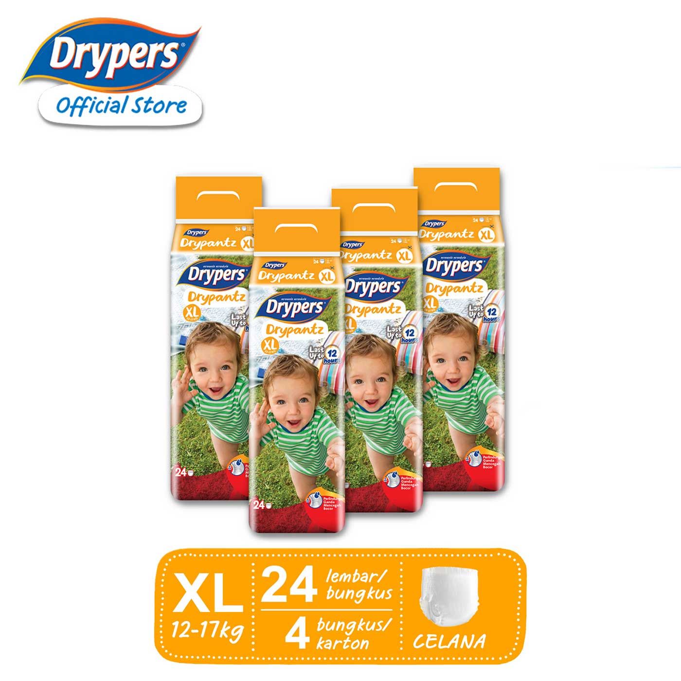 Drypers Drypantz Celana Popok - XL 24 - 2