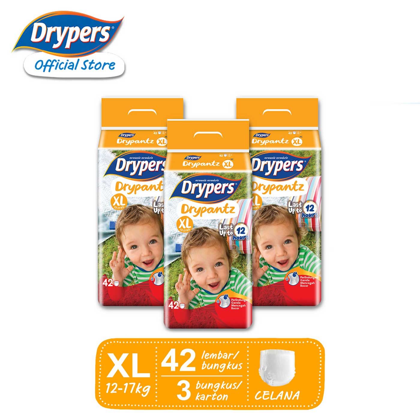 Drypers Drypantz Celana Popok - XL 42 - 2