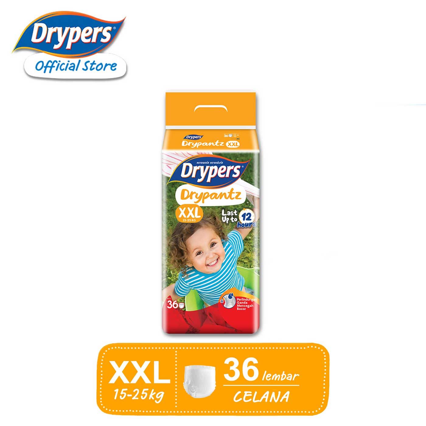 Drypers Drypantz Celana Popok - XXL 36 - 1