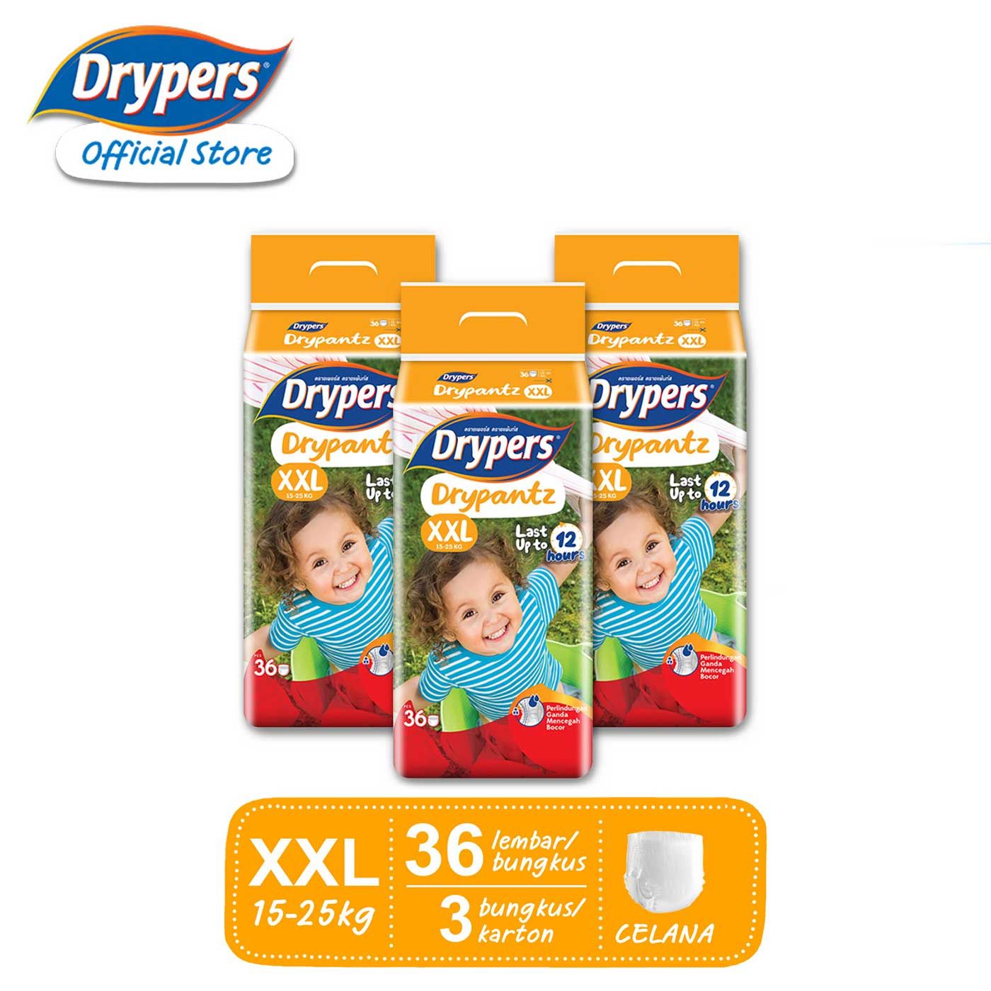 Drypers Drypantz Celana Popok - XXL 36 - 2
