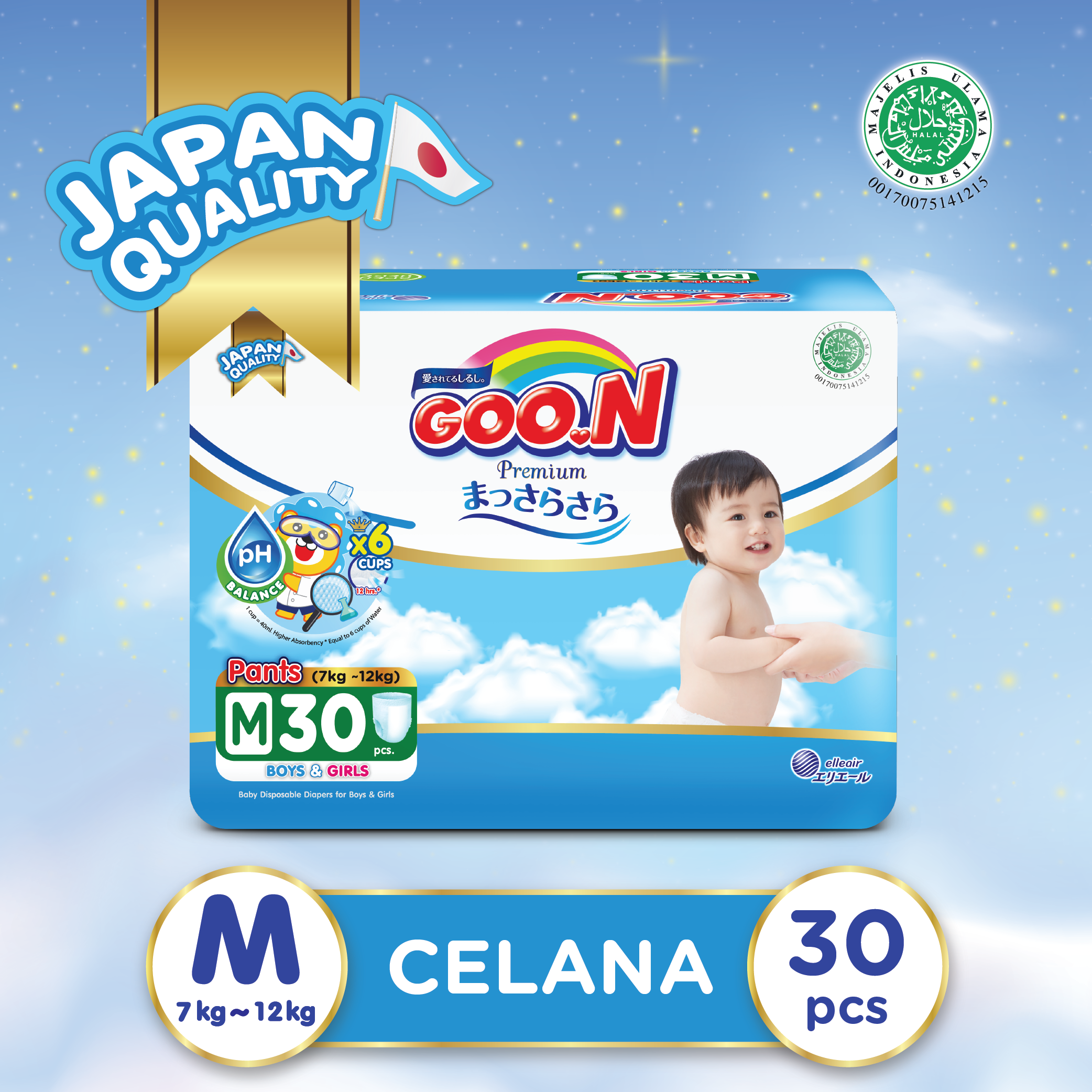 Goo.N Premium Pants Massara Sara Jumbo M 30 - 1