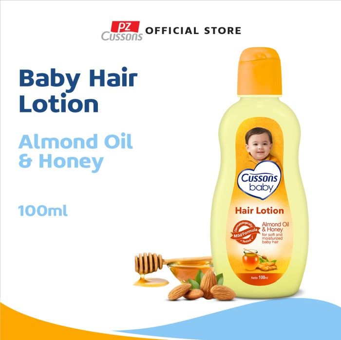 Cussons Baby Hair Lotion Almond Oil & Honey 100ml - 1