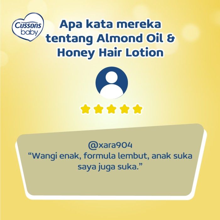 Cussons Baby Hair Lotion Almond Oil & Honey 100ml - 5