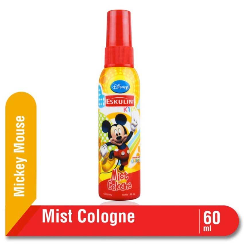 Eskulin Kids Mist Cologne Mickey 60ml New - 1