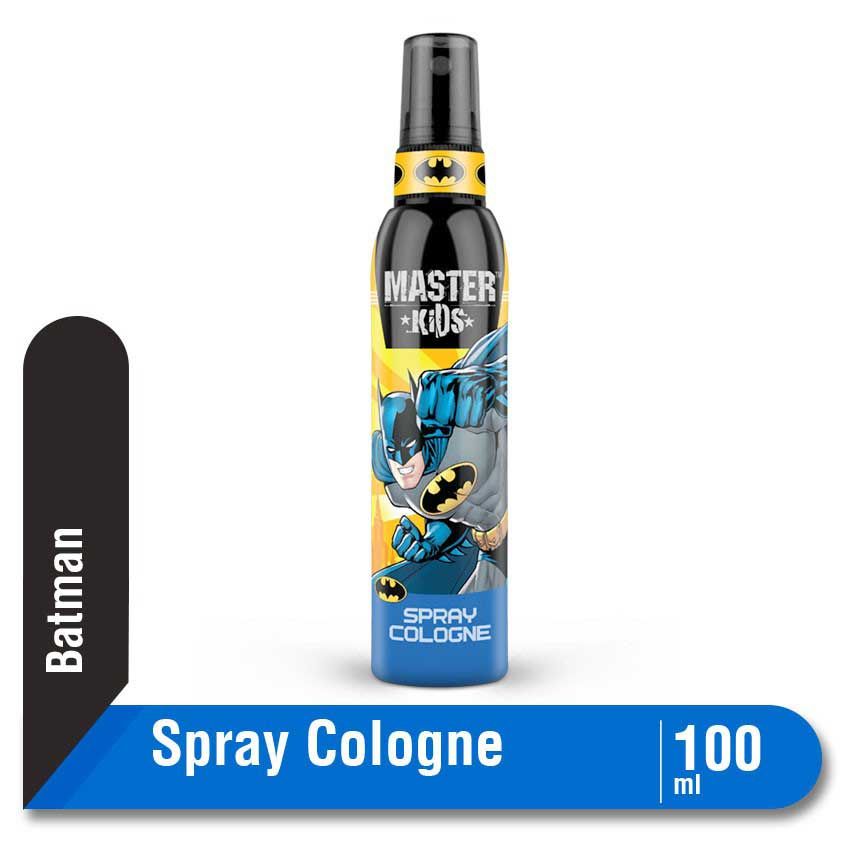 Master Kids Spray Cologne Batman Bottle 100ml - 1