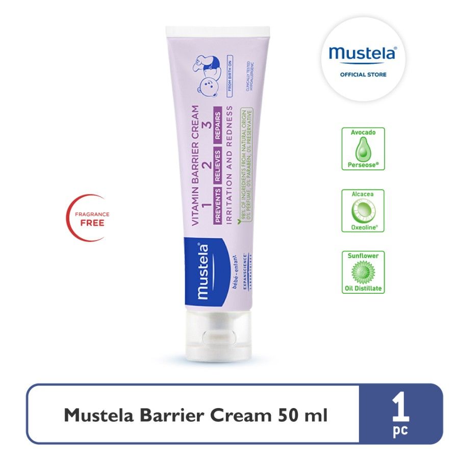 Mustela Bebe Barrier Cream 50ml - 2