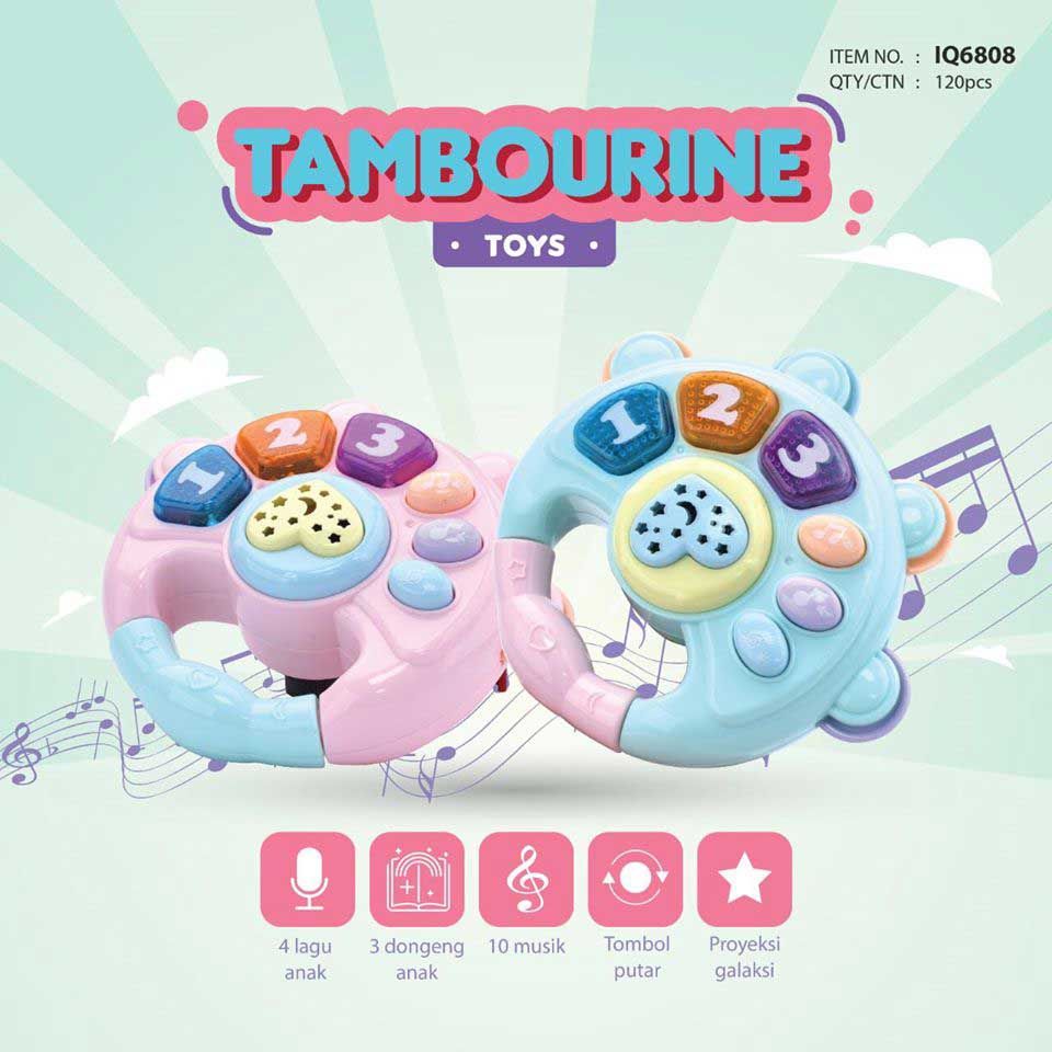 IQ ANGEL Tambourine Toys - 1
