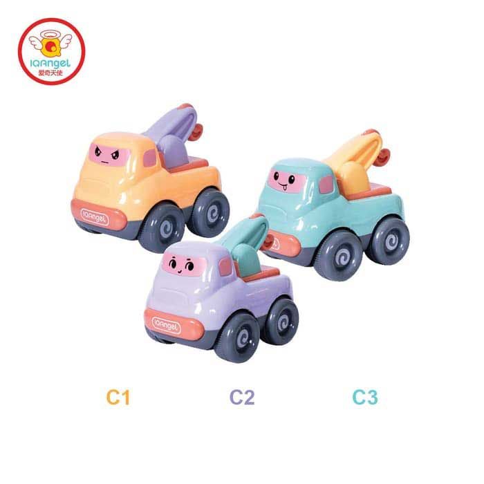 IQ ANGEL Construction Truck Toys (Tow Truck Pastel) - 2