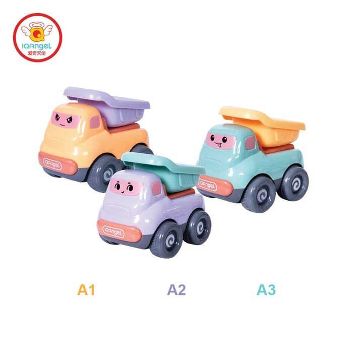 IQ ANGEL Construction Truck Toys (Dump Pastel) - 2