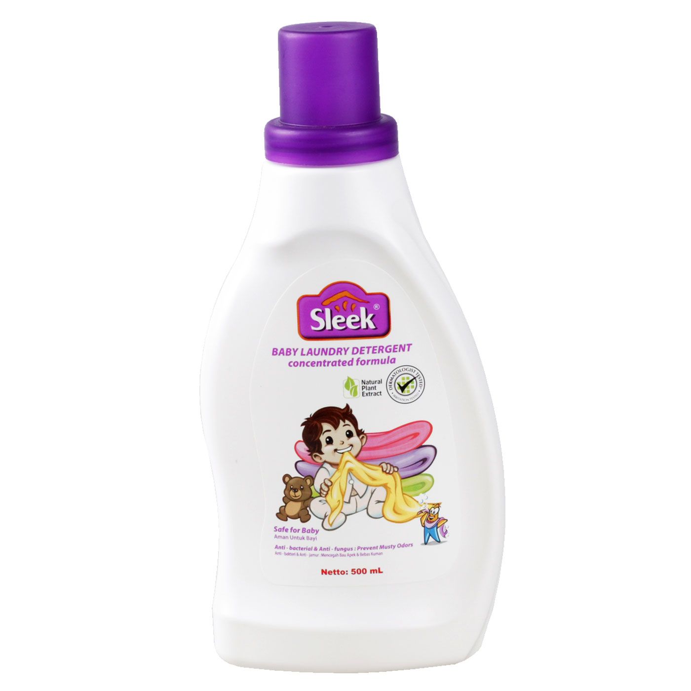 Sleek Baby Laundry Detergent Bottle 500ml - 1