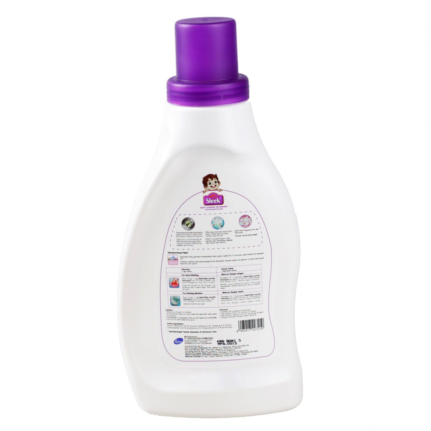 Sleek Baby Laundry Detergent Bottle 500ml - 2