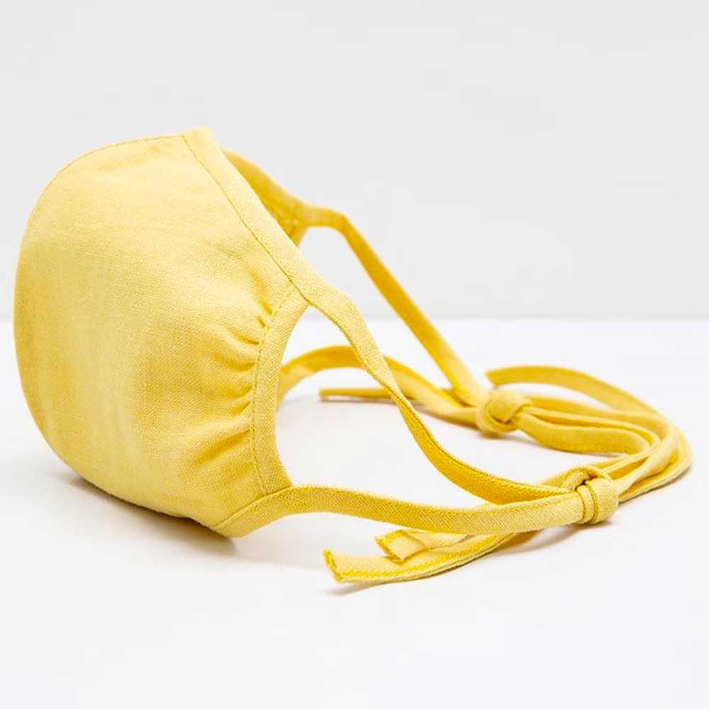 Benka Reusable Cup Mask Yellow - 2