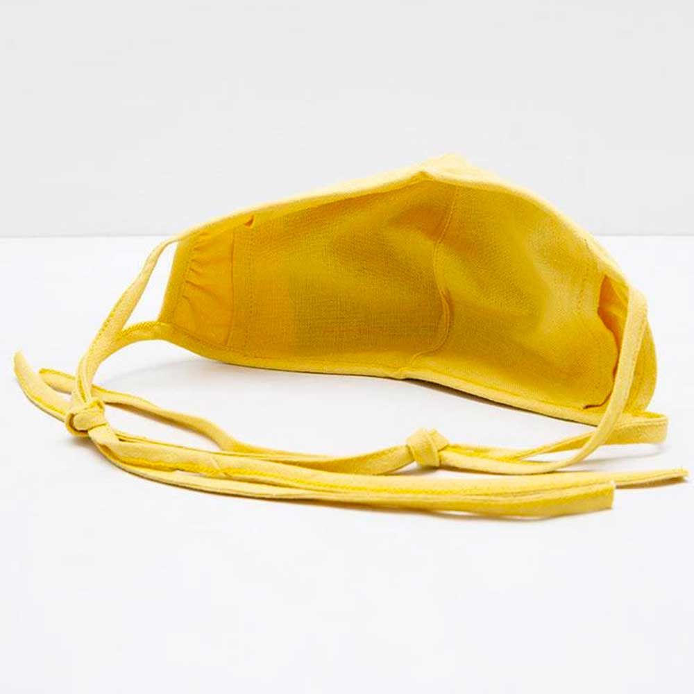 Benka Reusable Cup Mask Yellow - 3