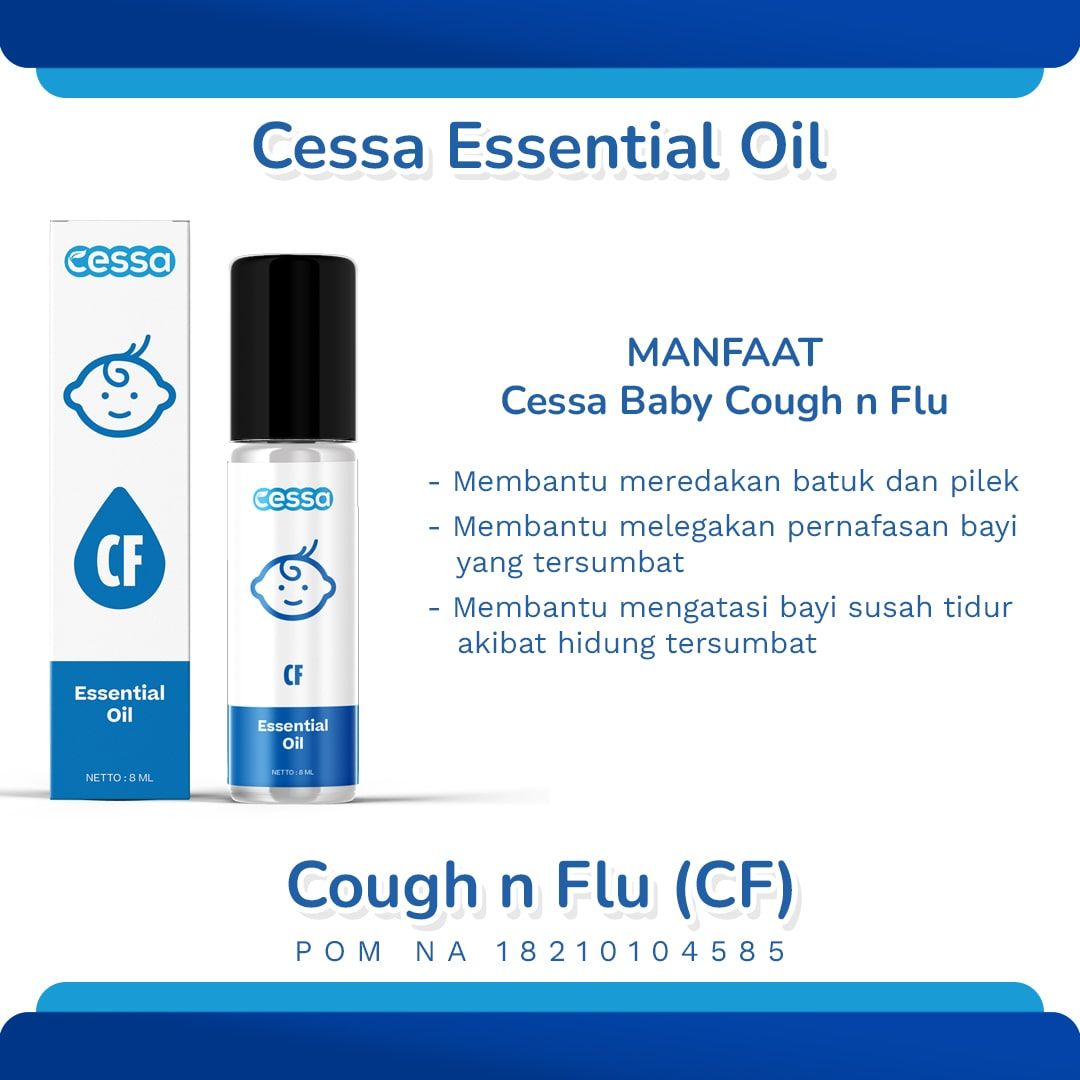 Cessa Cough n Flu - Essential Oil Meredakan Batuk Dan Pilek Bayi - 4