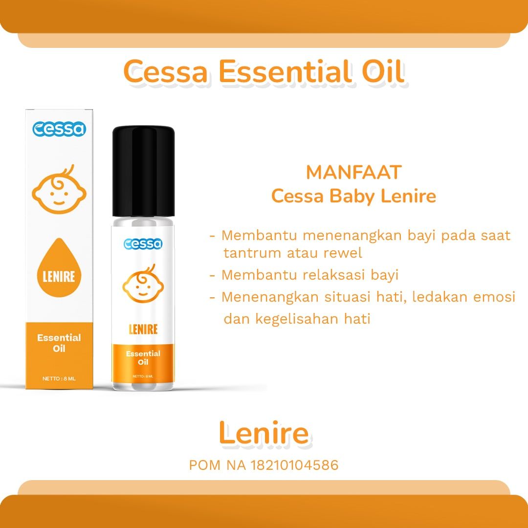 Cessa Lenire - Essential Oil Menenangkan Bayi Rewel / Nangis Terus - 4