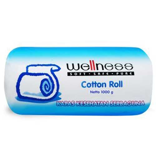Wellness Cotton Roll 1000 Gram - 1