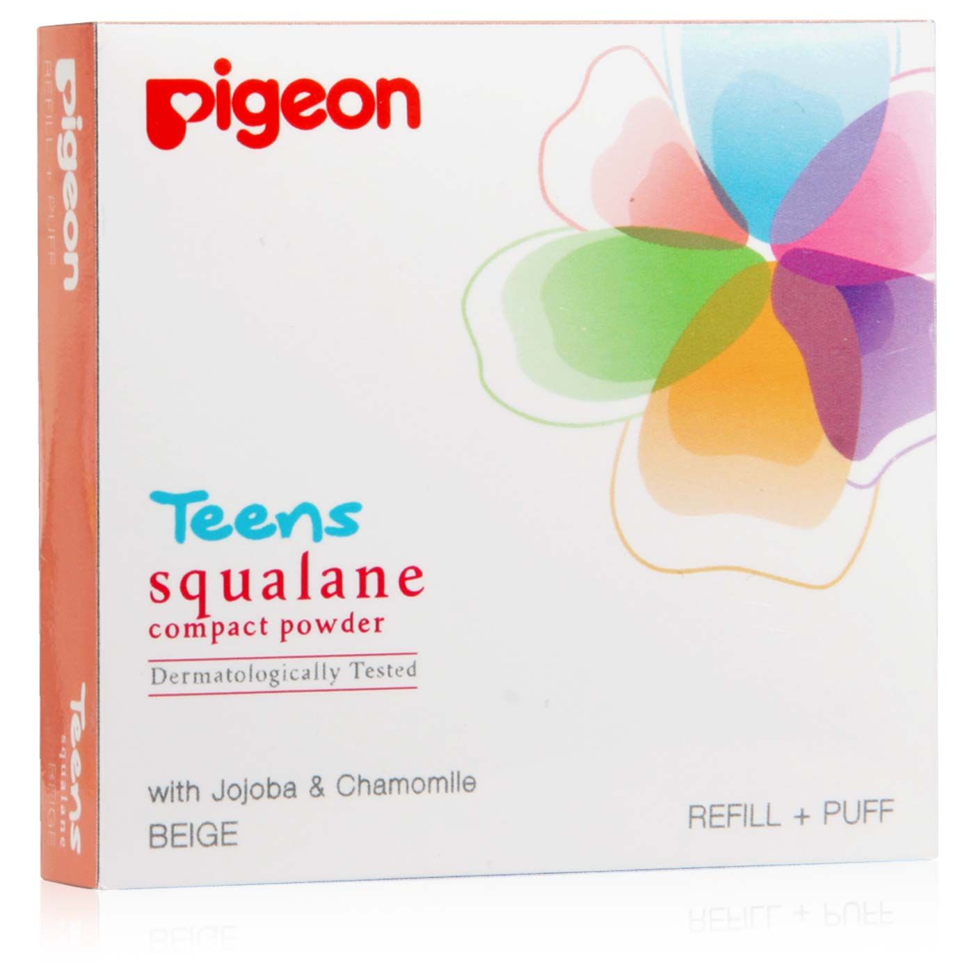 Pigeon Refill Compact Powder Squalane Beige 14g - 4