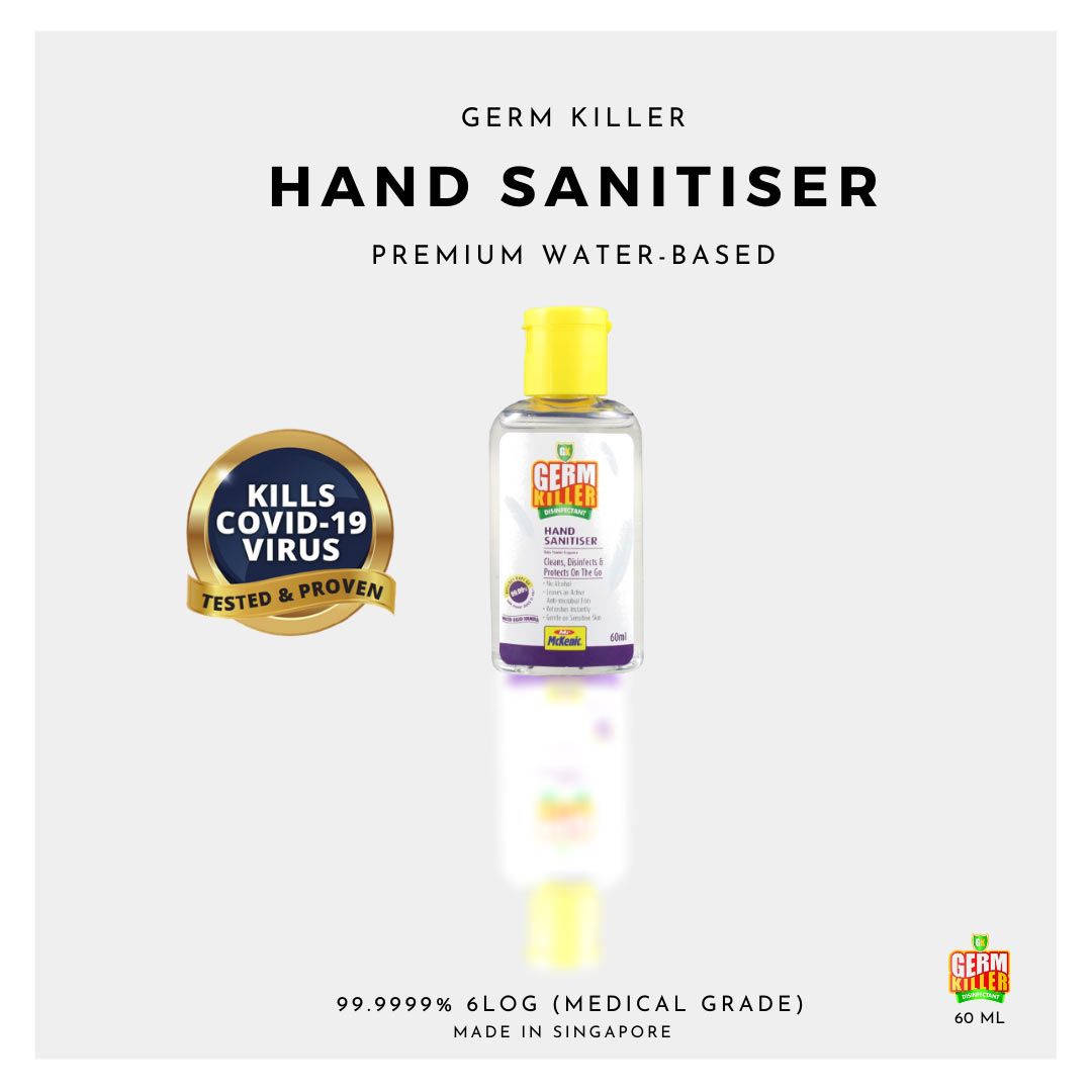 Germ Killer Hand Sanitiser Gel 60ml - 1