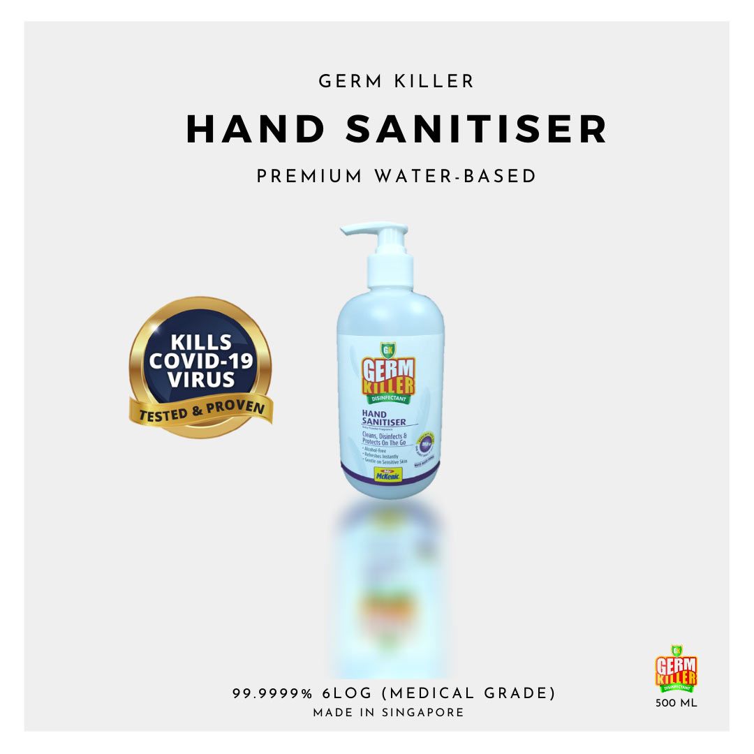 Germ Killer Hand Sanitiser Gel 500ml - 1