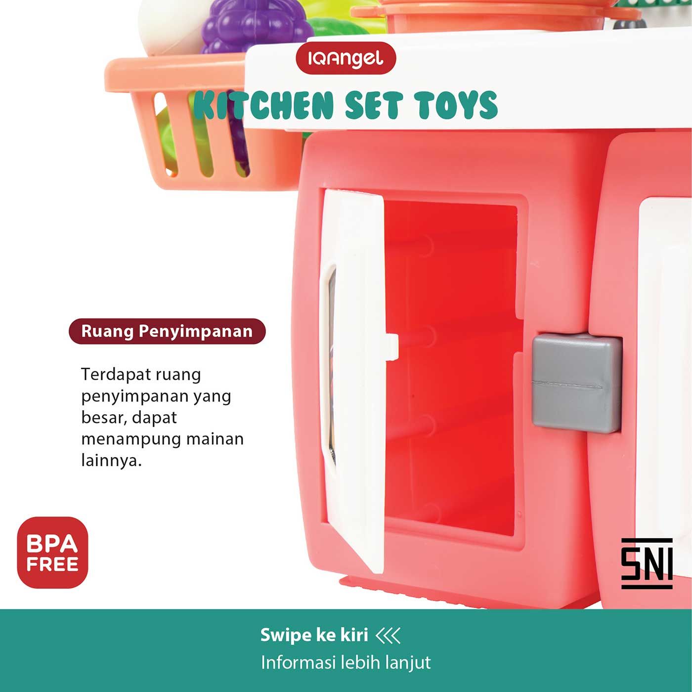 IQ Angel Kitchen Set Toys - 6