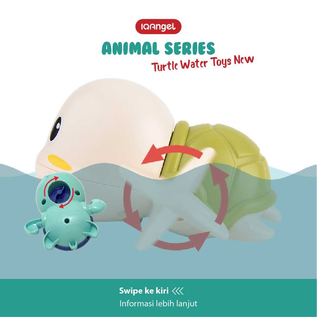 IQ Angel Turtle Water Toys New - 4