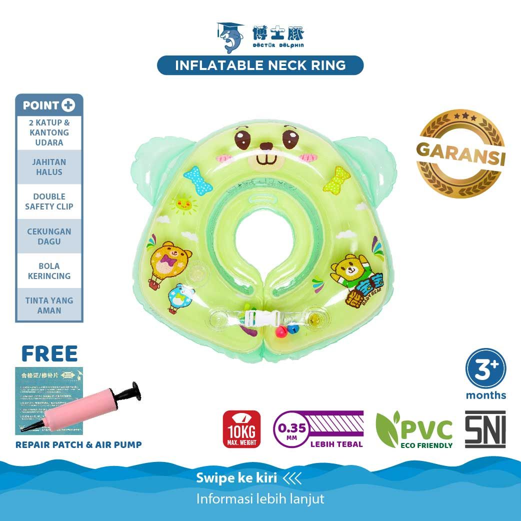 Doctor Dolphin Inflatable Neck Ring - 10
