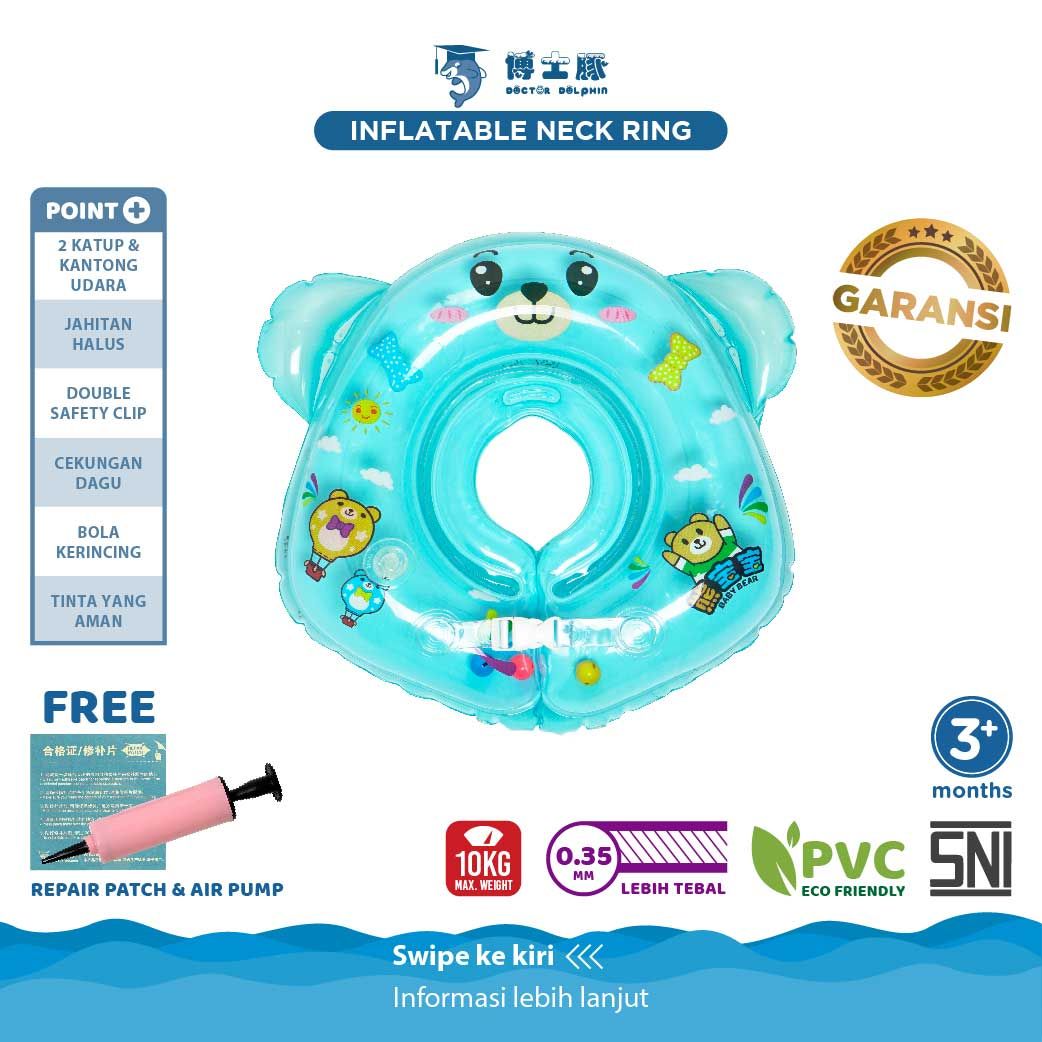 Doctor Dolphin Inflatable Neck Ring - 9