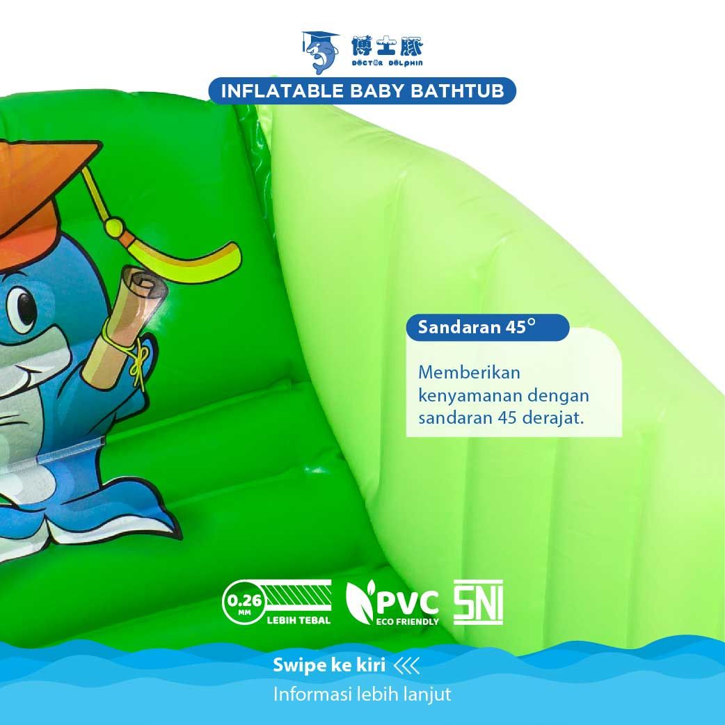 Doctor Dolphin Inflatable Baby Bathtub - 4