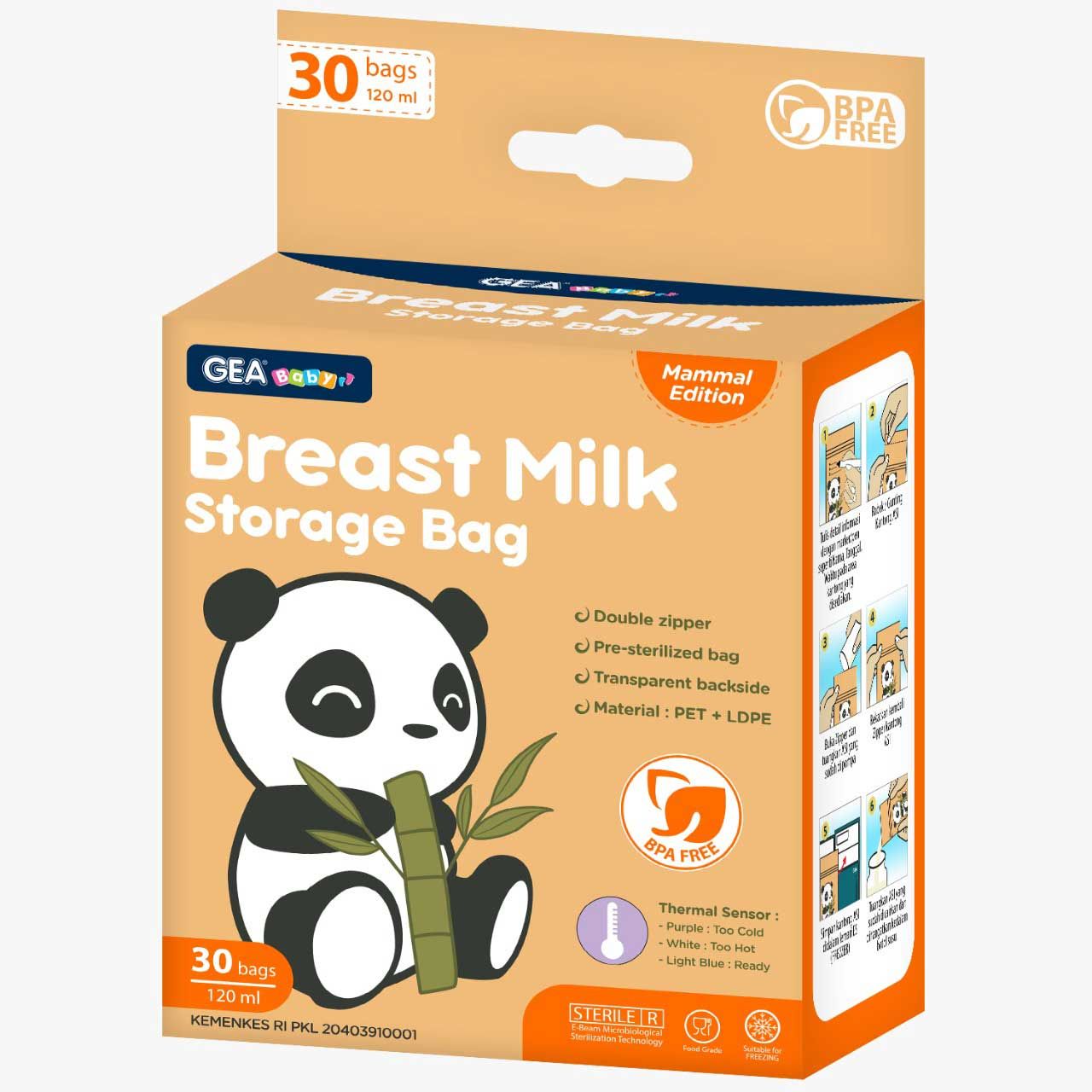 Gea Baby Mammals Edition - Orange Panda 120Ml - 2