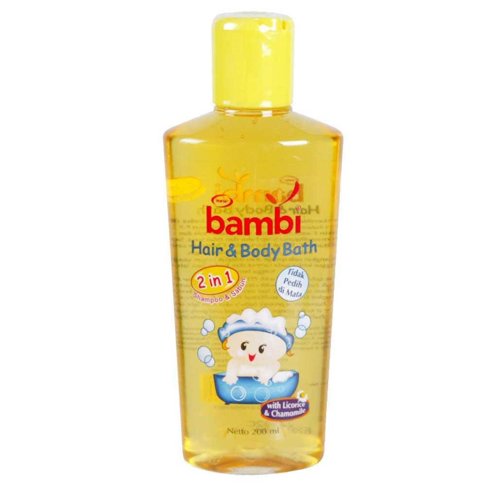Bambi Baby Hair And Body Bath 200ml - 1